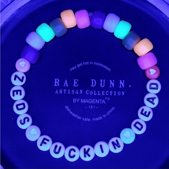 ZEDS F***** DEAD KANDI BRACELET - Picture 2 of 2